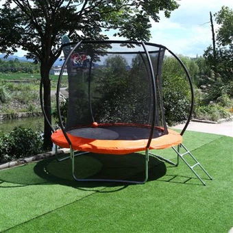 Trampolines met basketbalhoop